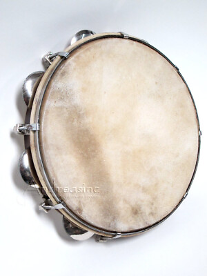 #ad 13quot; Pandeiro Drum w Tuning Head