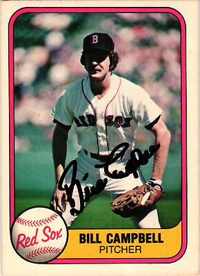 1981 Fleer Signed Baseball Autographed MLB Card #1 660 YOU PICK for Set