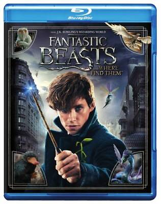 Fantastic Beasts and Where to Find Them Blu ray DVD Digital HD VERY GOOD