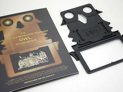 OWL Stereoscope 3d Viewer by Brian May Improved Version 3 w slip case