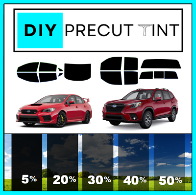 DIY PreCut Window Tint Kit Fits ANY SUBARU 2000 2023 ANY Shades ALL Windows FULL