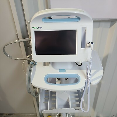 Welch Allyn Connex Vital Signs Monitor 6000 Series with Rolling Stand and Cables