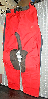 GRIFFIN RIDING PANTS RED XS NOS 1 QUANTITY VINTAGE RIDING APPAREL FREE SHIPPING