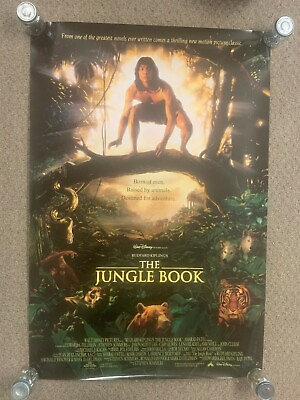 #ad JUNGLE BOOK 1994 Original Theatrical DS Movie Poster DISNEY ROLLED