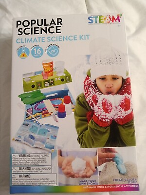 Popular Science Climate Science Kit STEM Toys Educational Fun Experiments A49