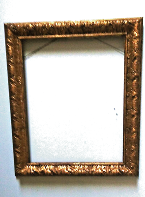 #ad vintage Italian Barroco gold gilt frame antique for canvas art 16x20
