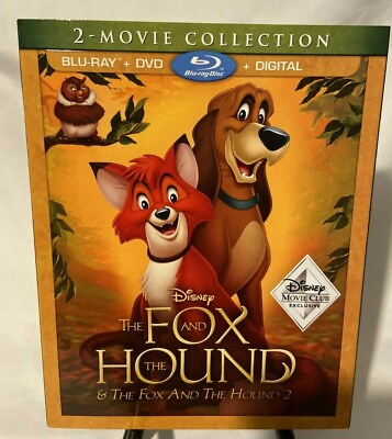 #ad The Fox And The Hound 2 Movie Collection Blu rayDVDDigital Movie Club Exc