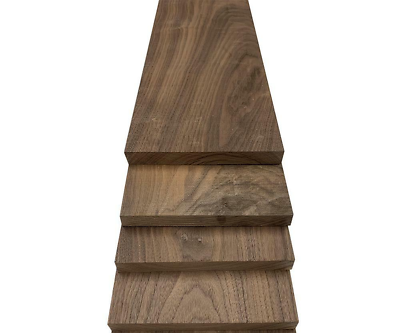 #ad 4 BLACK WALNUT 3 4quot; x 4quot; x 36quot; Lumber Wood Boards KILN DRY DIY Shelf Sign Craft