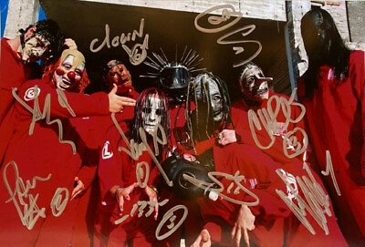 Slipknot Signed 8X10 photo picture autograph Reprint