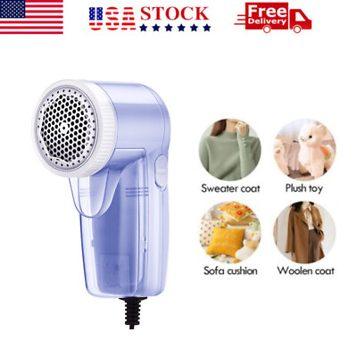 #ad Electric Clothes Lint Pill Fluff Remover Fabrics Sweater Fuzz Shaver Household