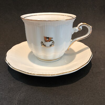 Titanic Artifact Collection White Star Line Authentic Replica Cup amp; Saucer