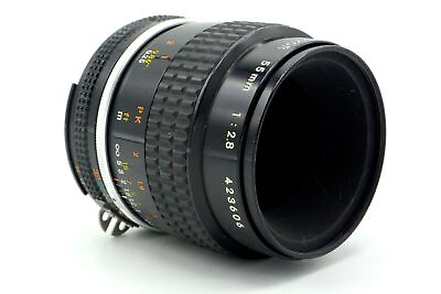 Nikon 55mm f 2.8 f 3.5 Micro Macro Close Up Manual Focus AIS or NAI pre AI Lens