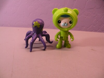 The Octonauts Barnacles deep diving suit and slime octopus Slimed