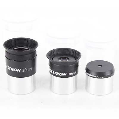 1.25quot; Celestron Star Trang 4mm 10mm 20mm Eyepiece for Astronomical Telescope