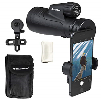 Celestron 10x50mm Outland X Monocular with Smartphone Adapter