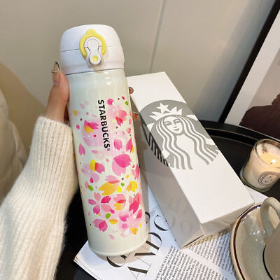 #ad #ad Starbucks Pink Sakura Stainless Steel Vacuum Cup 500ml Limited Edition Gift 2023