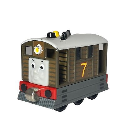 Thomas the Train Toby Tram Diecast Metal Tank Engine Friends Car Brown #7