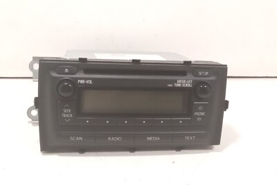 #ad 2012 2014 Toyota Prius CD Player Radio Receiver Display OEM