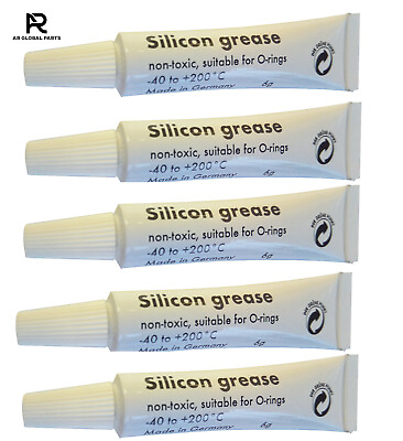 5 X Pcs Silicone Grease Lubricant For O ring Coffee Machines