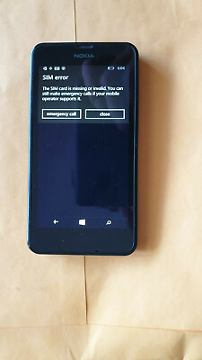83.Nokia 635 Lumia Very Rare For Collectors Unlocked