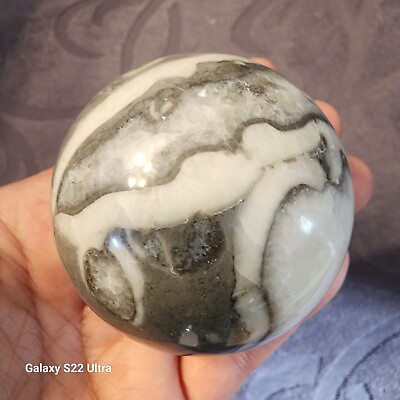 #ad Natural Thousand Eye Jasper Stone Sphere 2.5quot; Polished