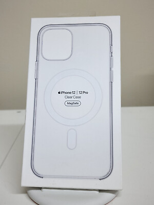 Genuine Apple Case with MagSafe for iPhone 12 12 Pro Clear NEW