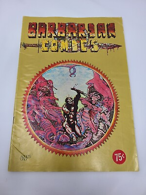 #ad Barbarian Comics #2 Underground Conan Bootleg Han Hale Meugniot Corben