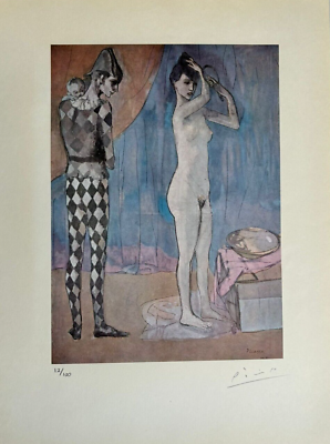 #ad Pablo Picasso *Orig. Hand signed Lithograph with COA amp; Appraisal of $3500**