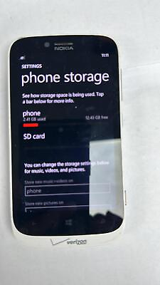 Nokia Lumia 822 16GB 4G LTE Verizon Unlocked Smartphone White