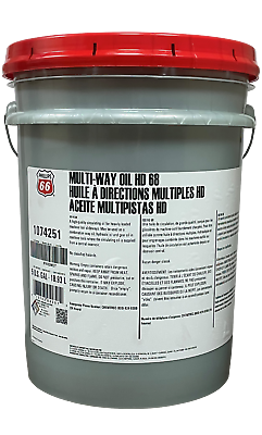 Phillips 66 Multi Way Oil HD ISO 68; Mobil Vactra Oil No. 2 Equivalent; 5 Gals