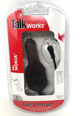 TalkWorks Universal Nokia Mobile Cell Phone Car Charger