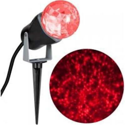 #ad Gemmy Industries 9364969 LED Light Show Projection Kaleidoscope Red pack of 8