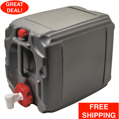 5 Gallon Reliance Aqua Stack Camping Water Container Jug Storage Hideaway Spigot
