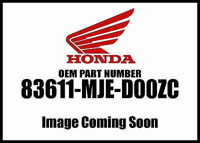 #ad Honda Cover L Sidr263 83611 MJE D00ZC New OEM