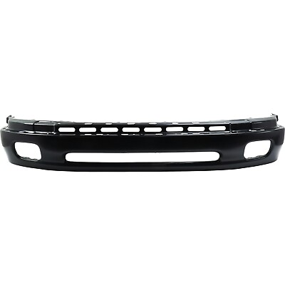 #ad Front Lower Bumper For 2000 2006 Toyota Tundra Painted Black Steel TO1002171