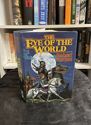 #ad #ad The Eye of the World Robert Jordan 1990 Hardcover First Edition VG HCDJ