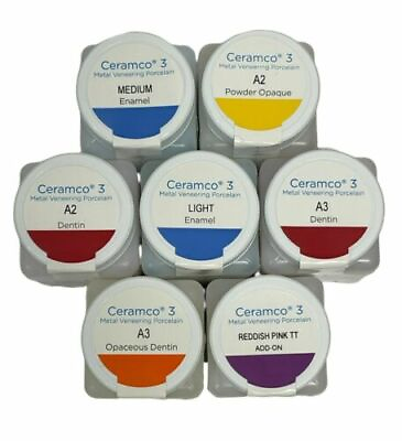#ad Ceramco 3 Porcelain 1 oz All Shades with long Expiry