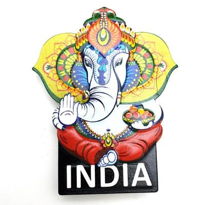 #ad India Refrigerator Fridge Magnet Travel Tourist Souvenir Gift Ganesha Hindu God