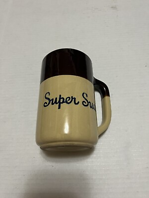 #ad Vintage Used USA Ceramic Mug Super Suds