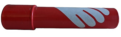#ad Vintage Kaleidoscope 1970#x27;s quot;HFquot; Taiwan Red White Hand Cardboard