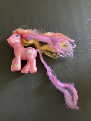 #ad Vintage 2002 Hasbro MLP My Little Pony G3 Rainbow Flash Super Long Hair
